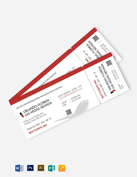 boarding pass ticket invitation template