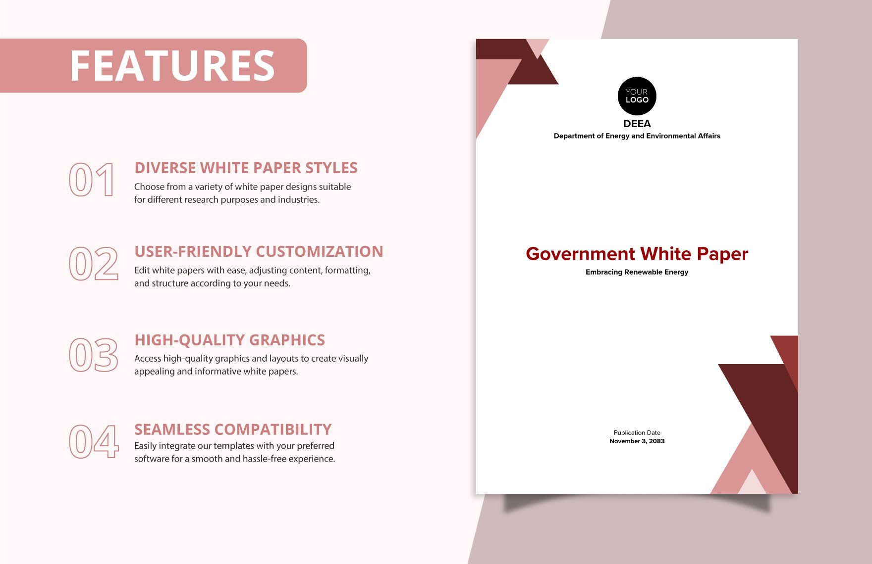 Government White Paper Template