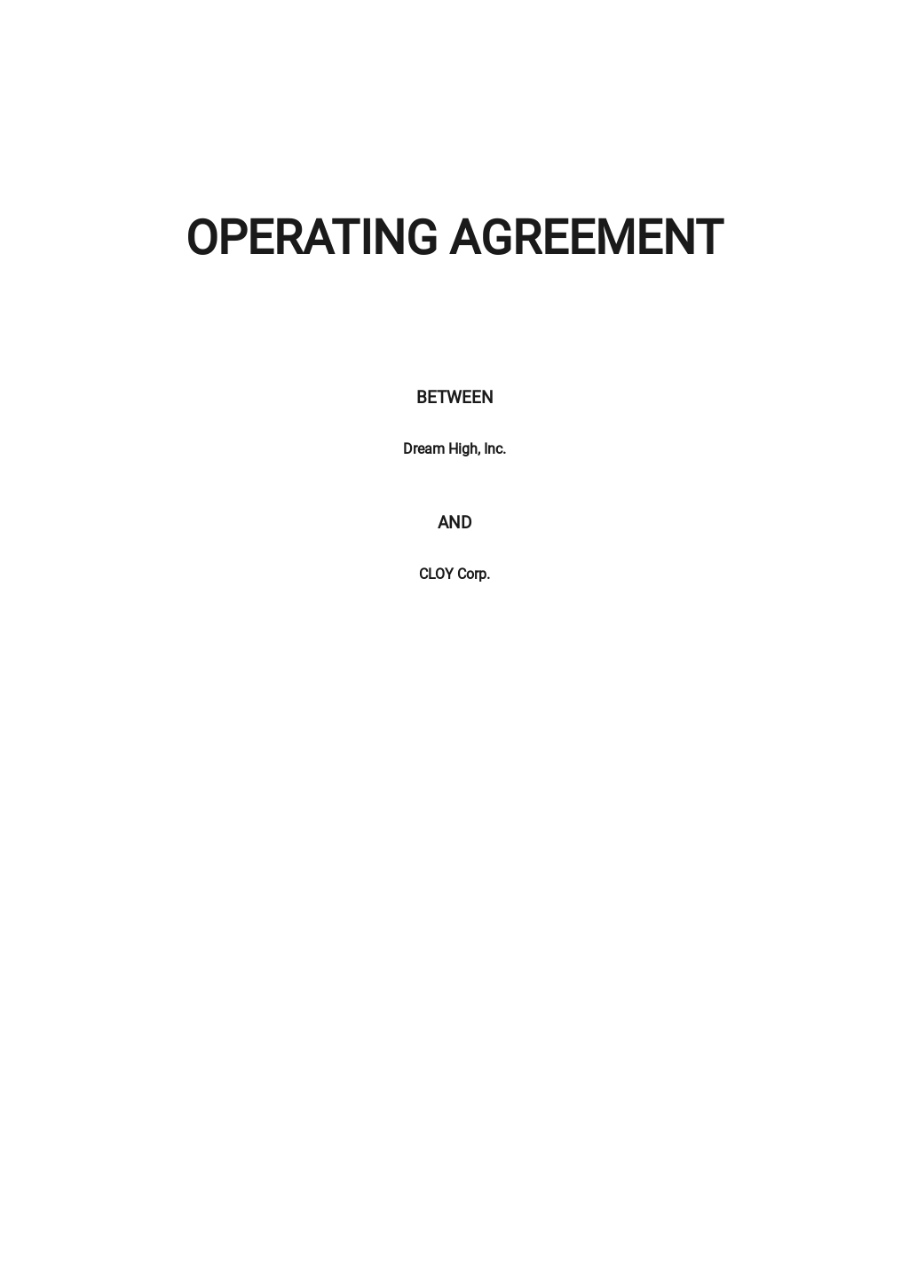 Free Operating Agreement Template.jpe