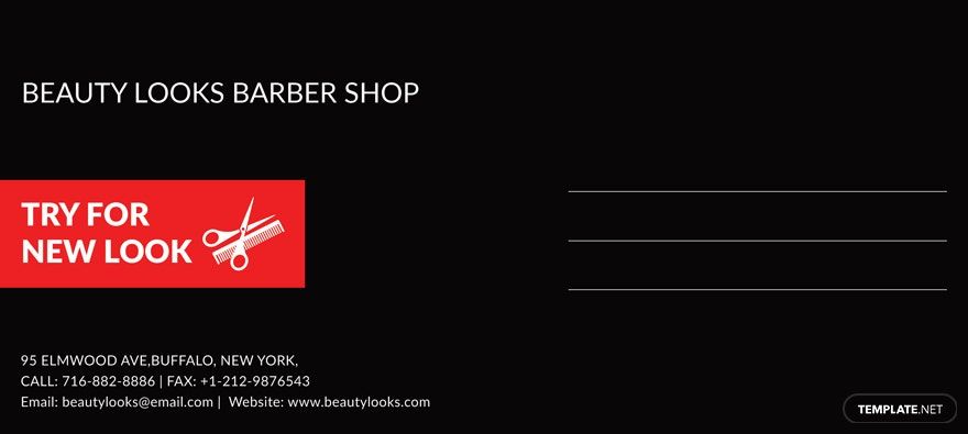 FREE Barber Shop Promotion Template - Download in Word