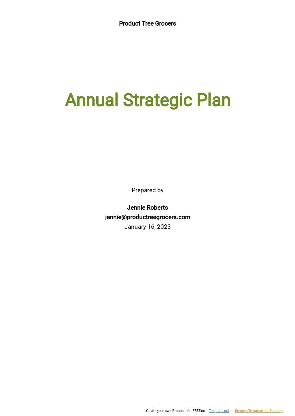 122+ FREE Strategic Plan Templates [Edit & Download] | Template.net