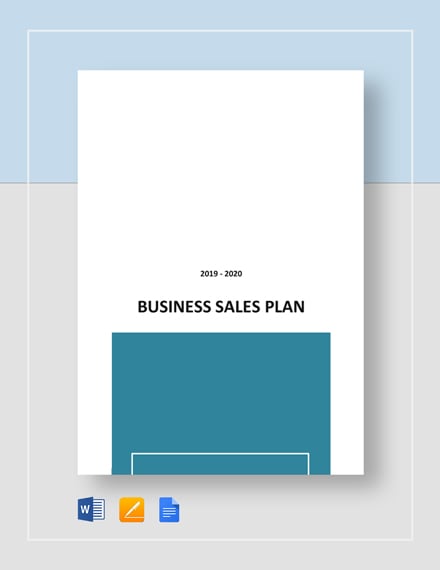 business sales plan