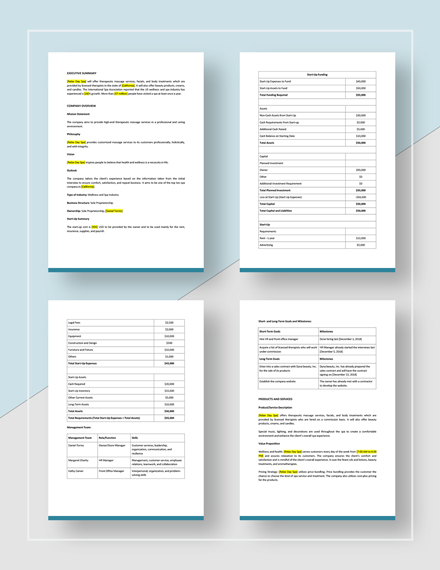 day-spa-business-plan-template-word-doc-google-docs-apple-mac