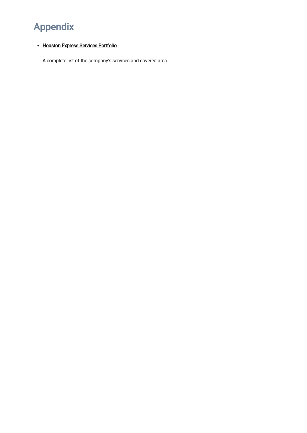Delivery Service Business Plan Template In Google Docs Word Apple