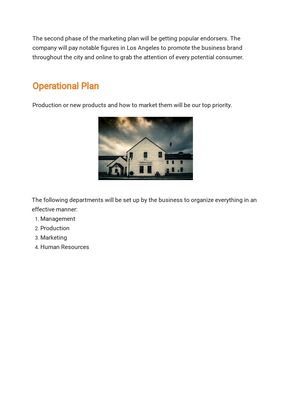 Distillery Business Plan Template - Google Docs, Word, Apple Pages In Distillery Business Plan Template