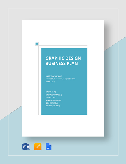 Graphic Design Business Plan Template Google Docs Word Template net