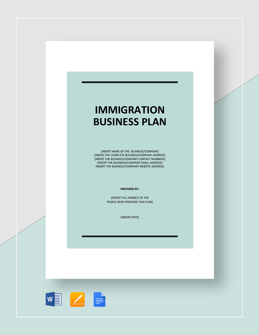 immigration enforcement business plan