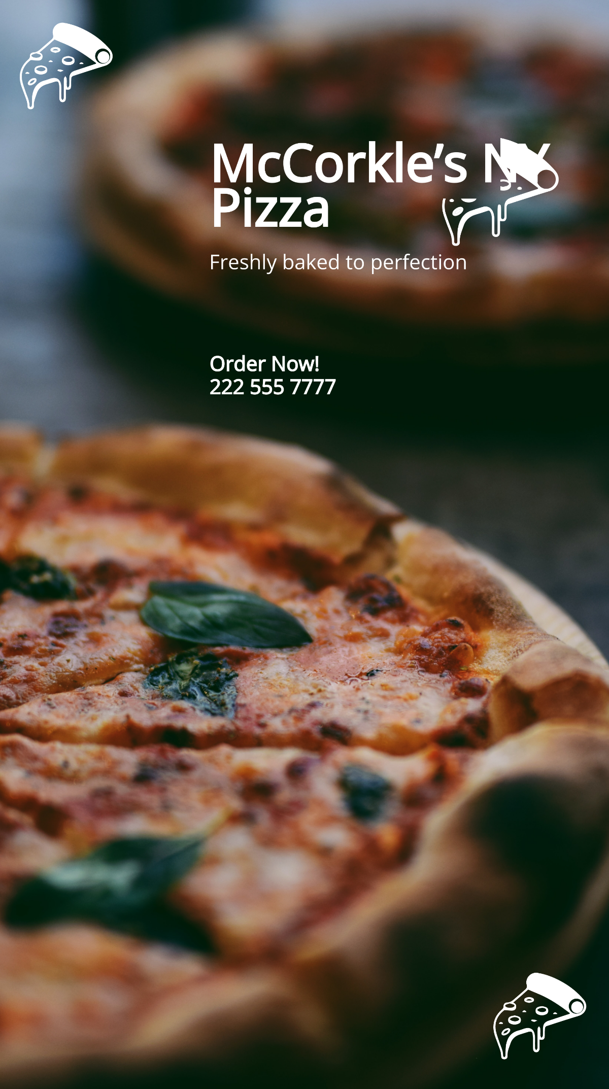 Free Pizza Restaurant Instagram Story Template