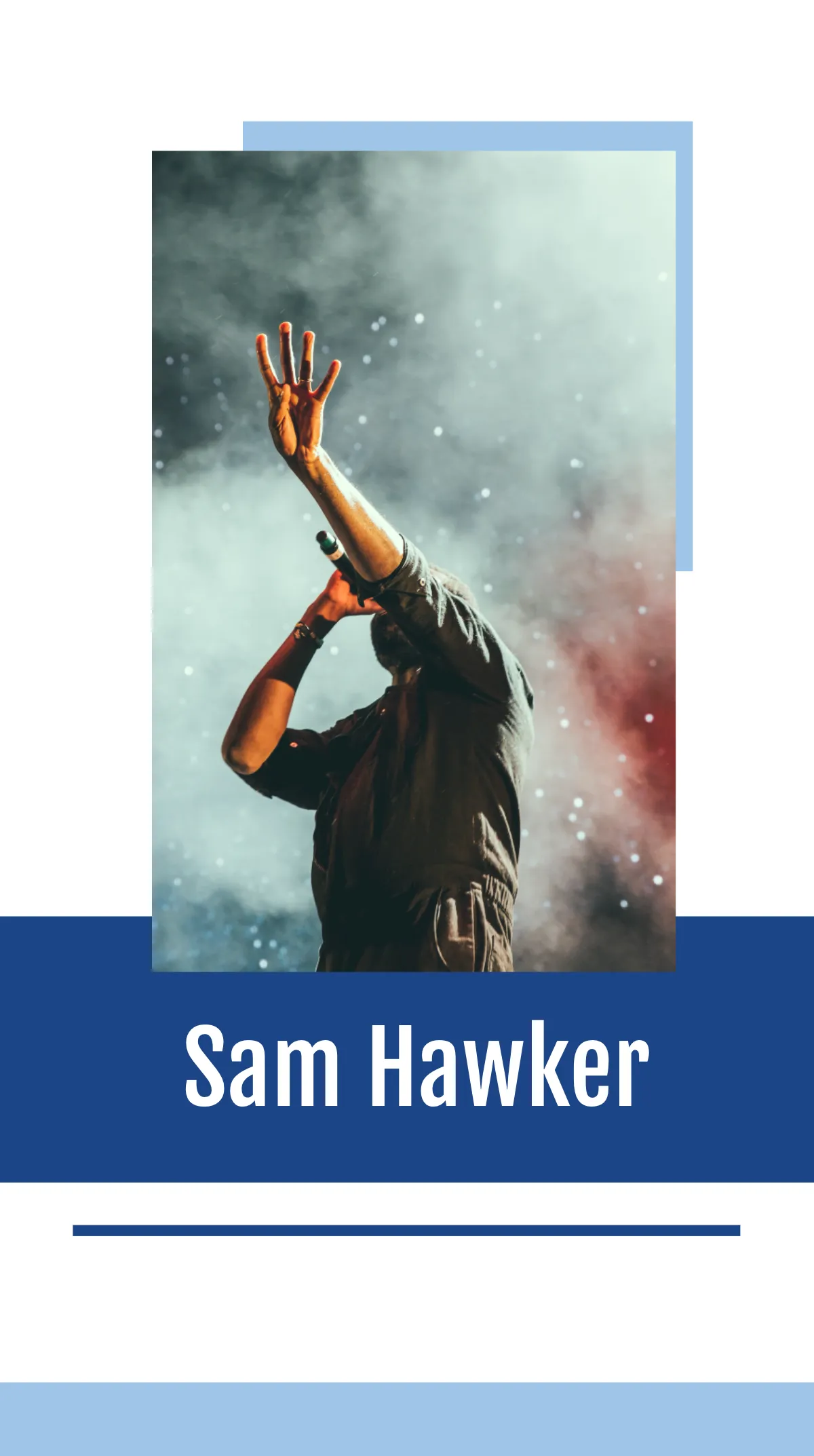 Free Music Event Facebook Story Template to Edit Online