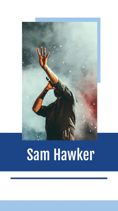 Free Music Event Facebook Story Template to Edit Online