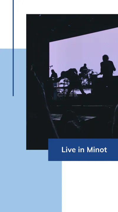 Free Music Event Facebook Story Template to Edit Online