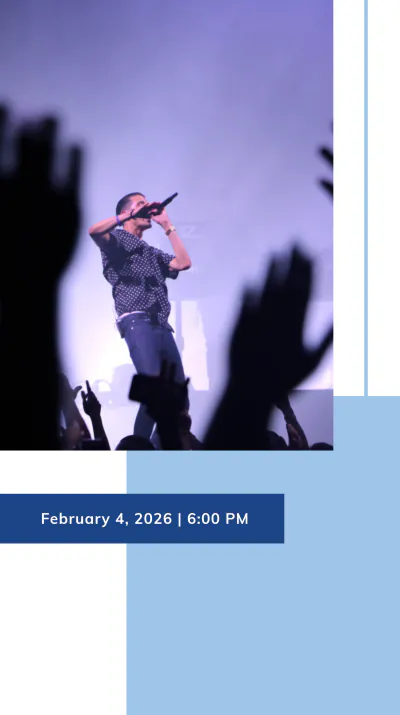 Free Music Event Facebook Story Template to Edit Online