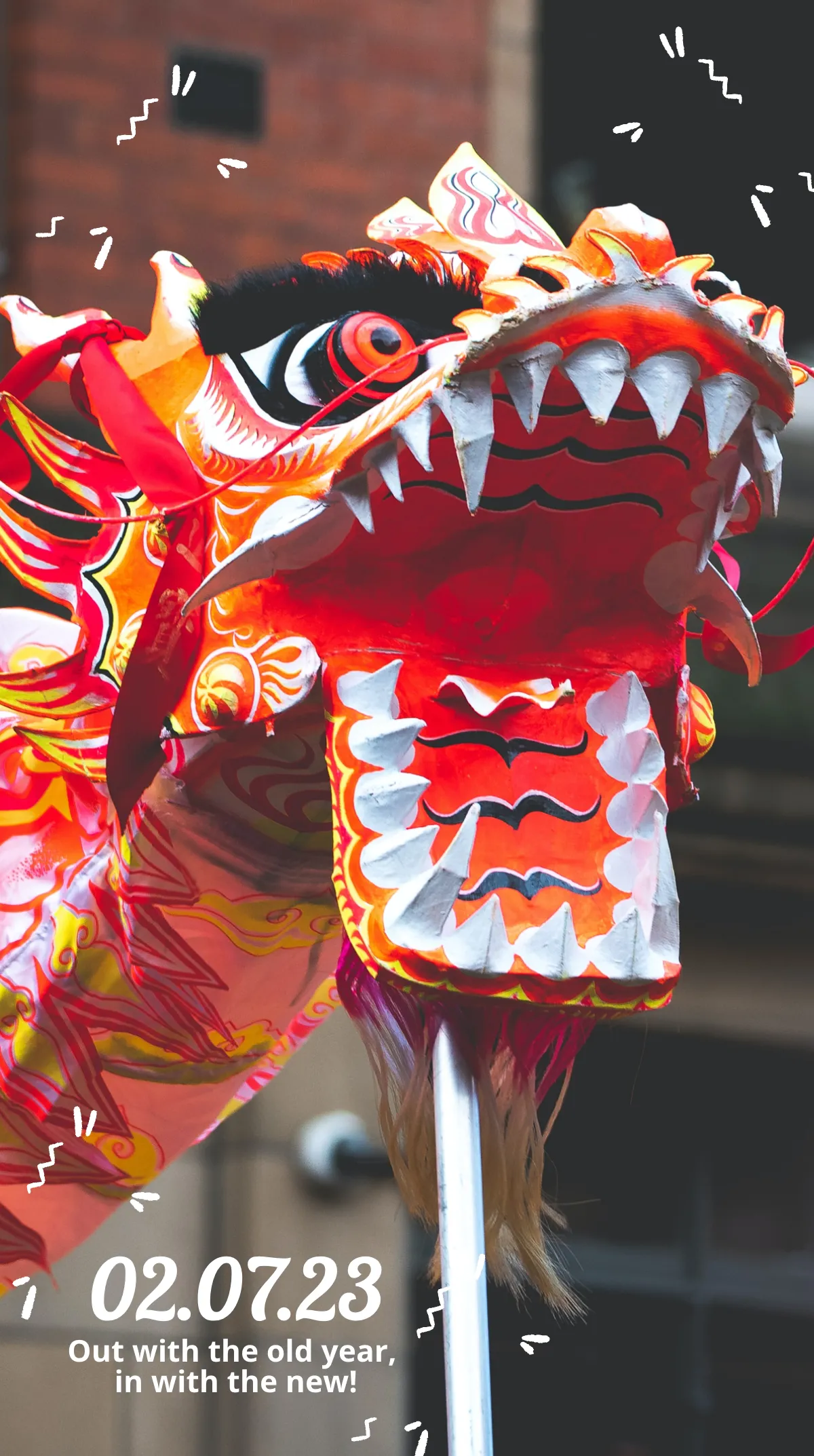 Free Chinese New Year Party Instagram Story Template to Edit Online