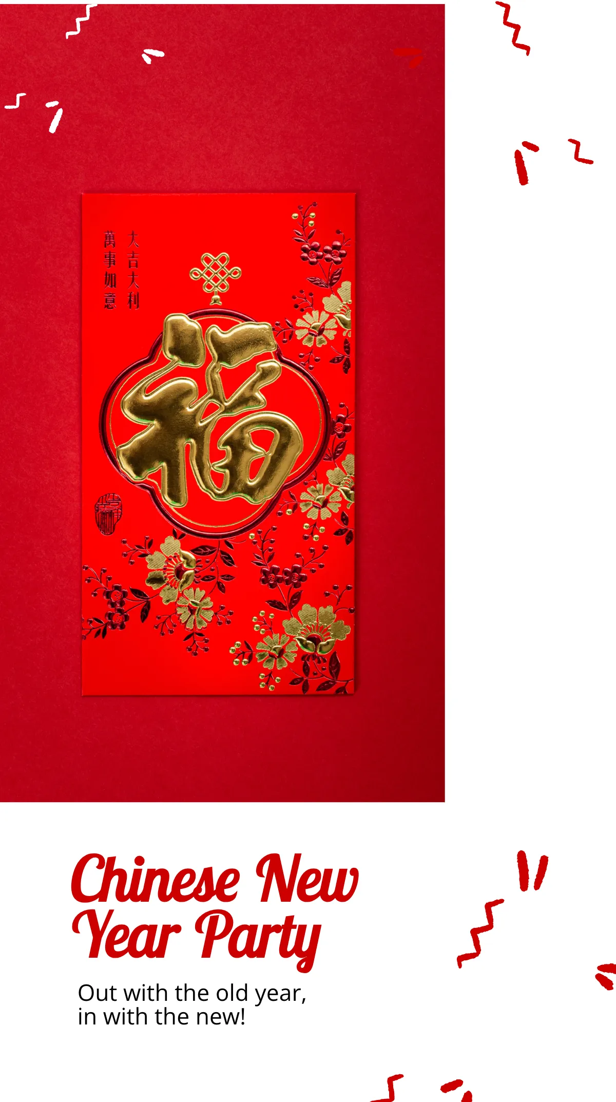 Free Chinese New Year Party Instagram Story Template to Edit Online