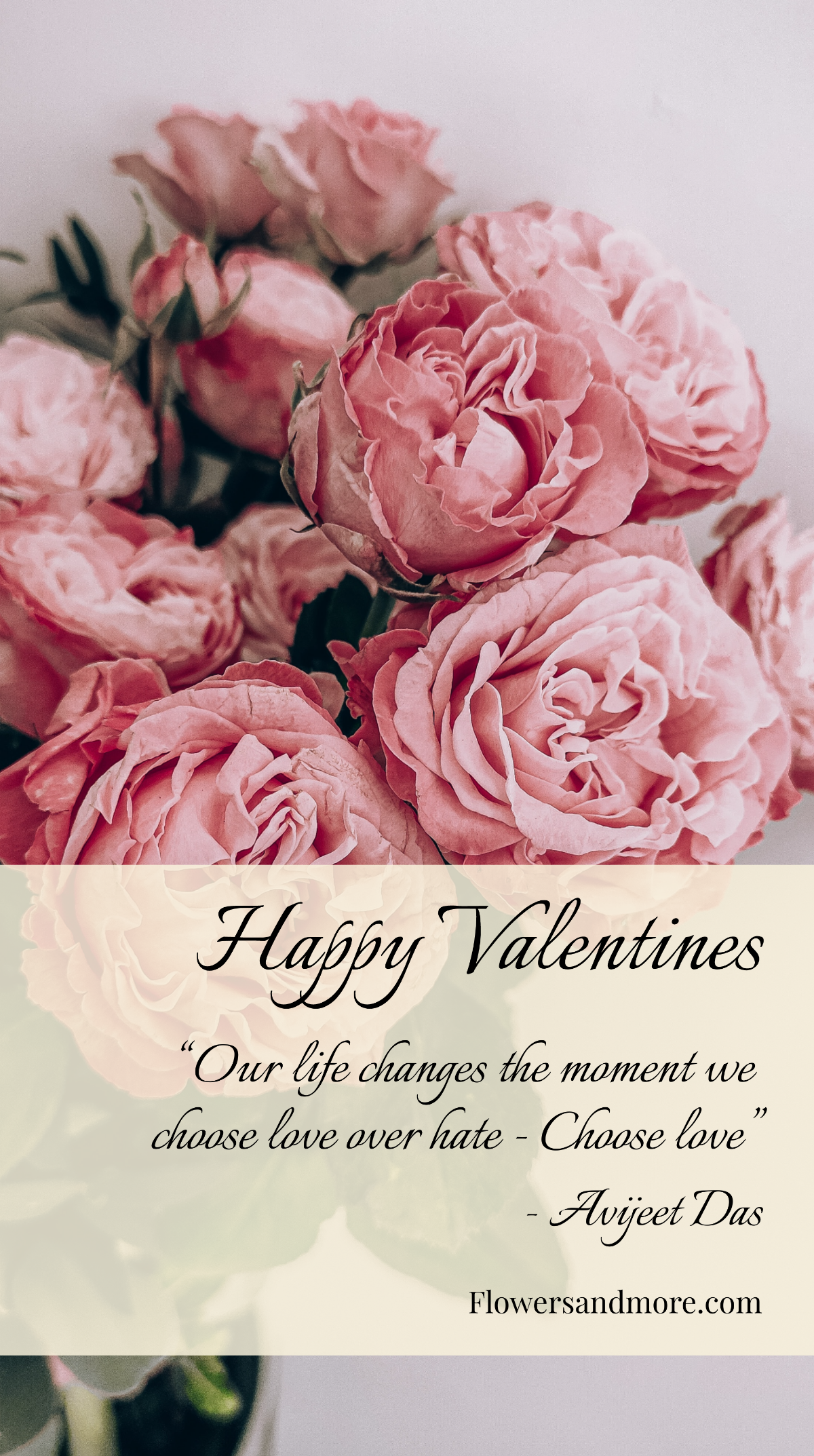 Valentine's Day Quote Instagram Story Template
