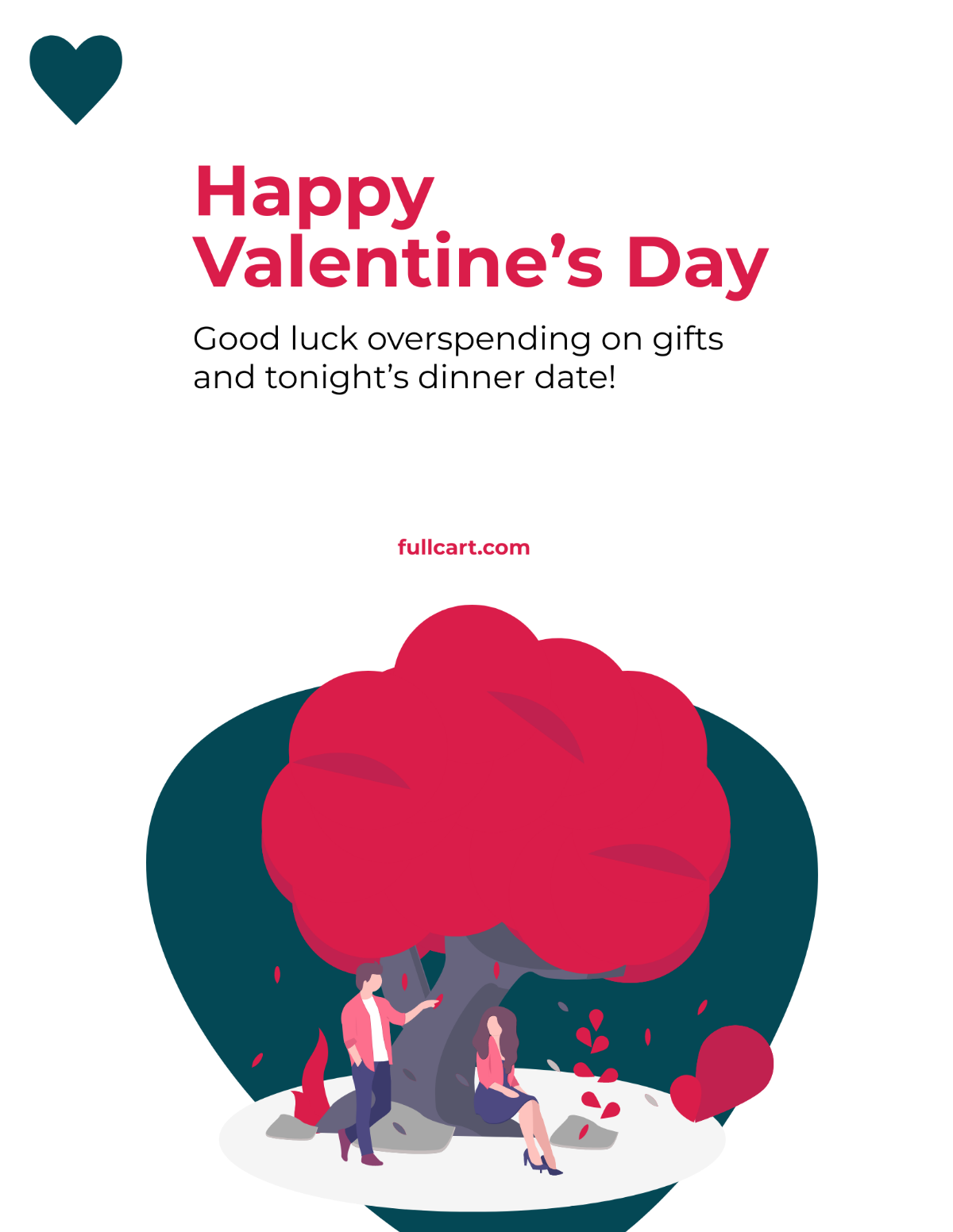 Free Funny Valentine's Day Flyer Template