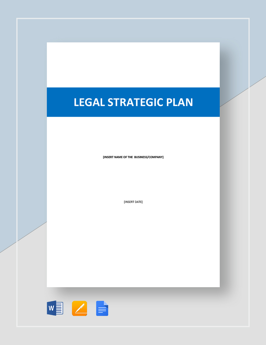 legal section in business plan