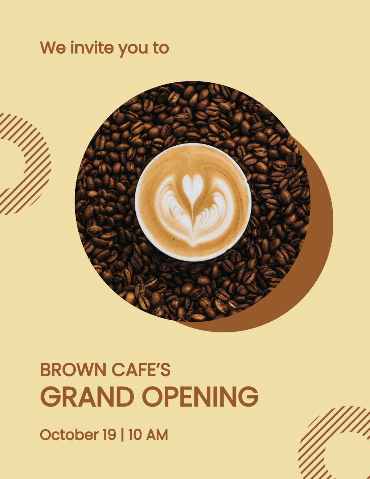 Grand Opening Invitation Flyer Template