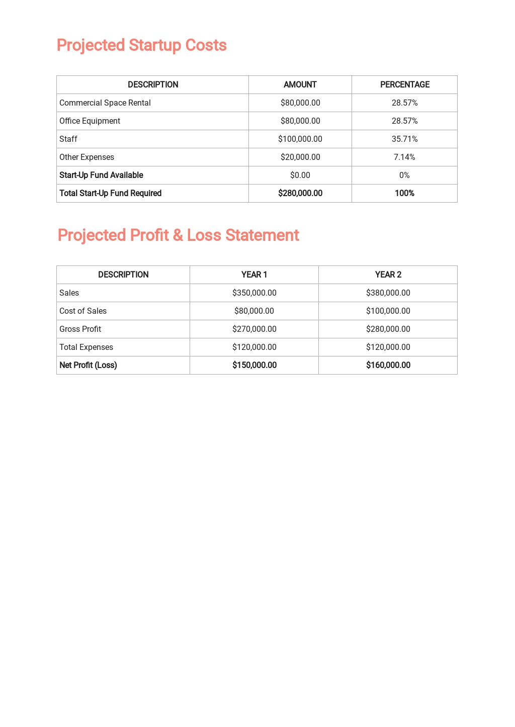 Loan Officer Business Plan Template Free PDF Word DOC Google Docs