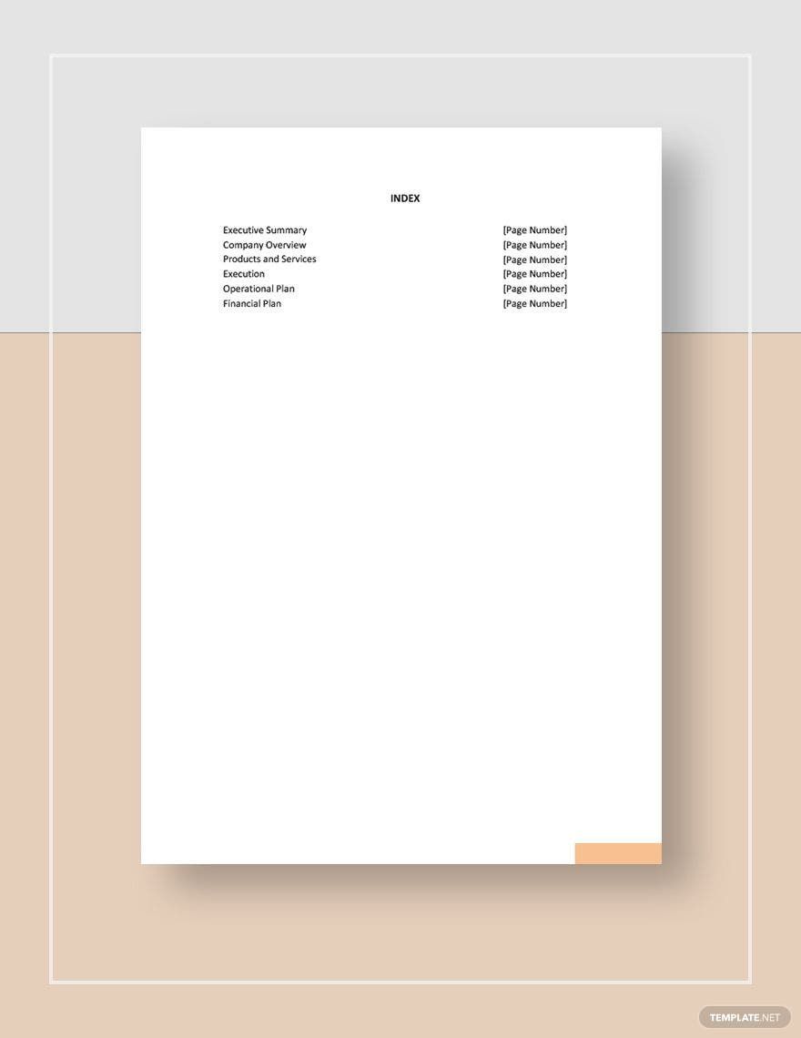 Marketing Agency Business Plan Template