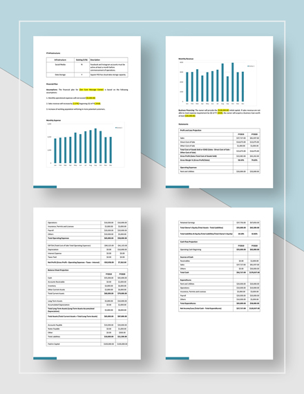 Massage therapy business plan owners statement image