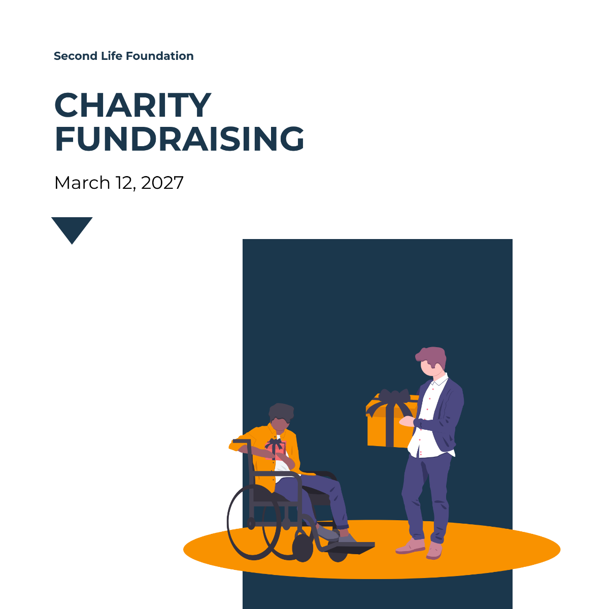 Charity Fundraising Instagram Post Template