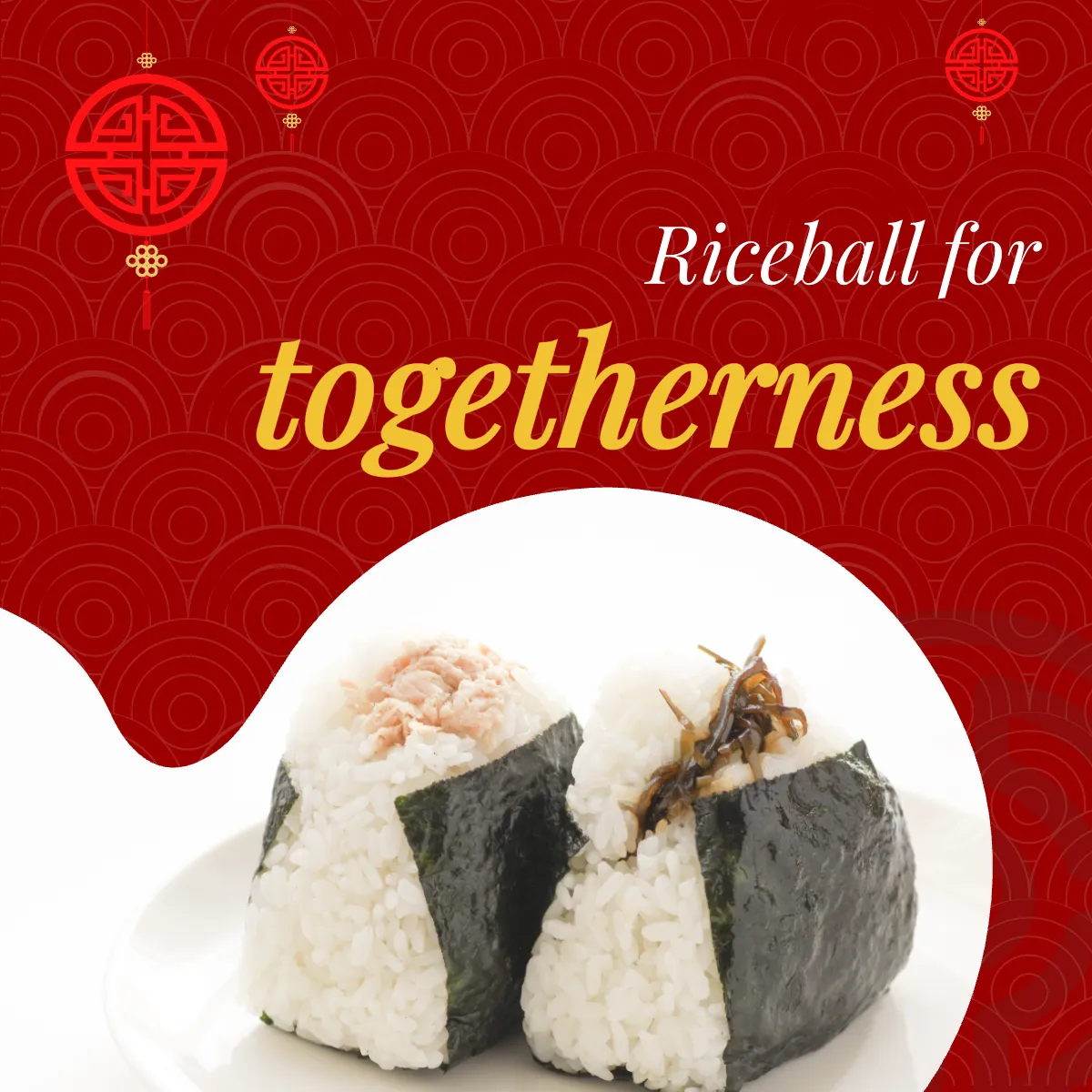 Free Chinese New Year Facebook Carousel Ad Template to Edit Online