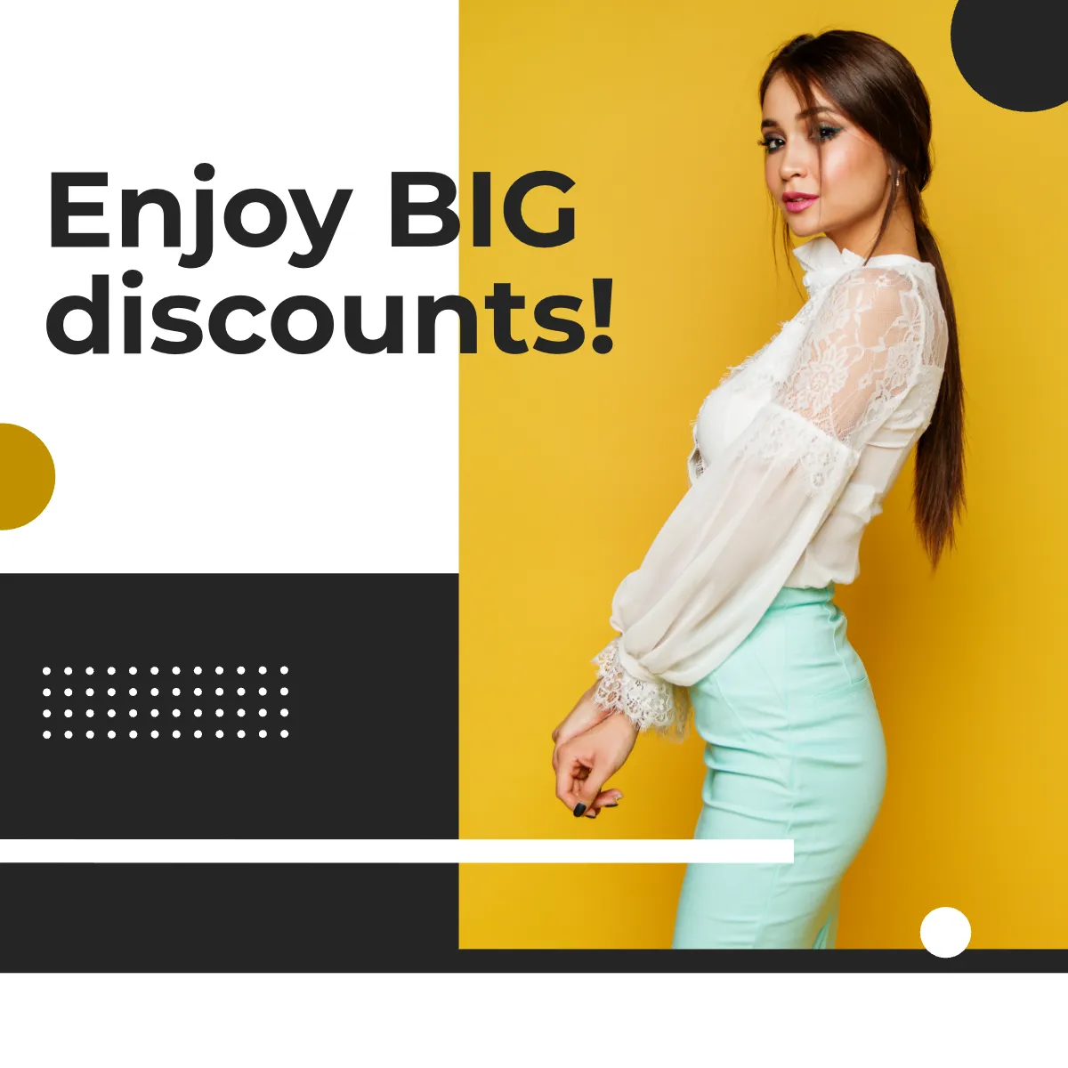 Free Anniversary Sale Facebook Carousel Ad Template to Edit Online