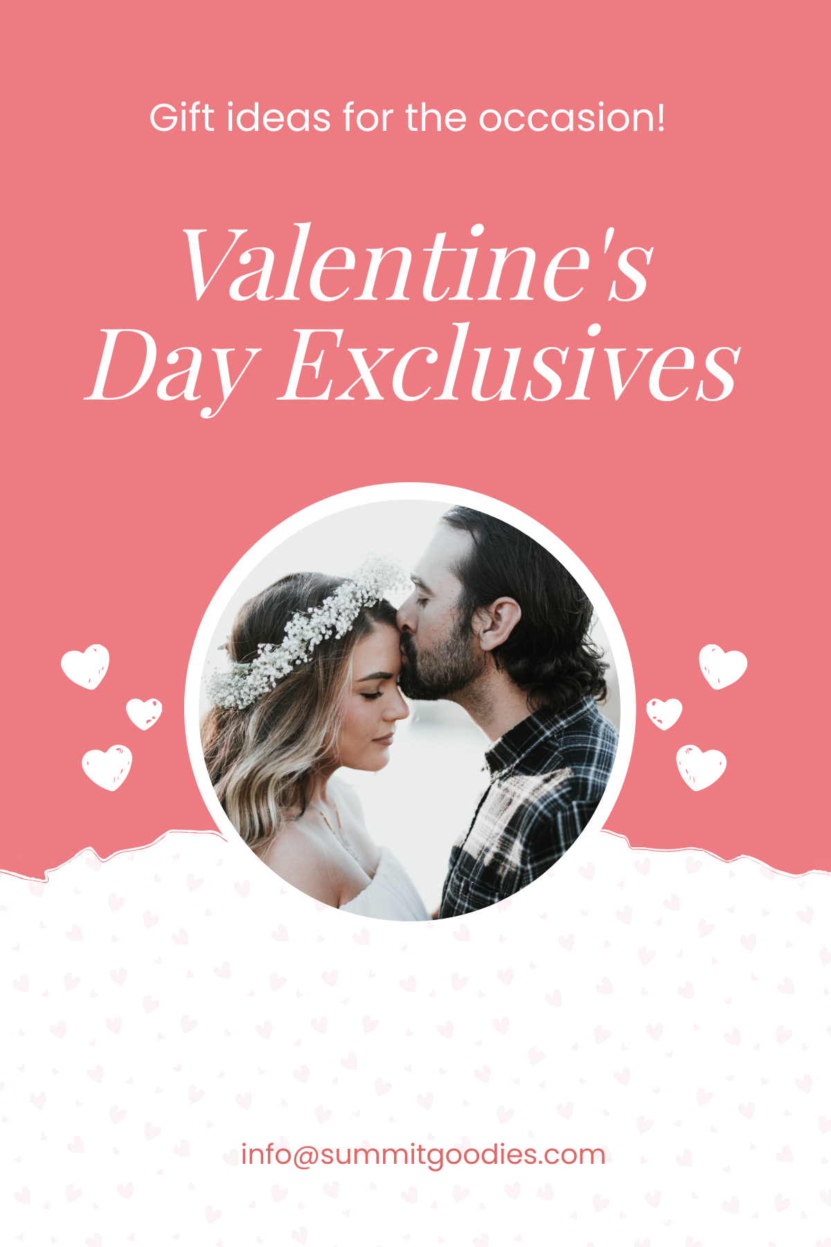 Valentines Day Gift Guide Pinterest Ad Template