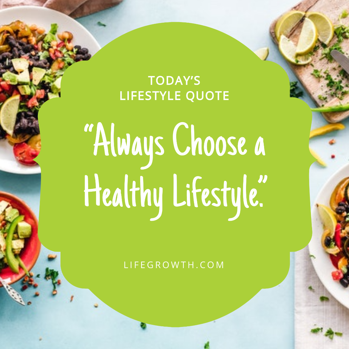 Lifestyle Quote Instagram Post Template