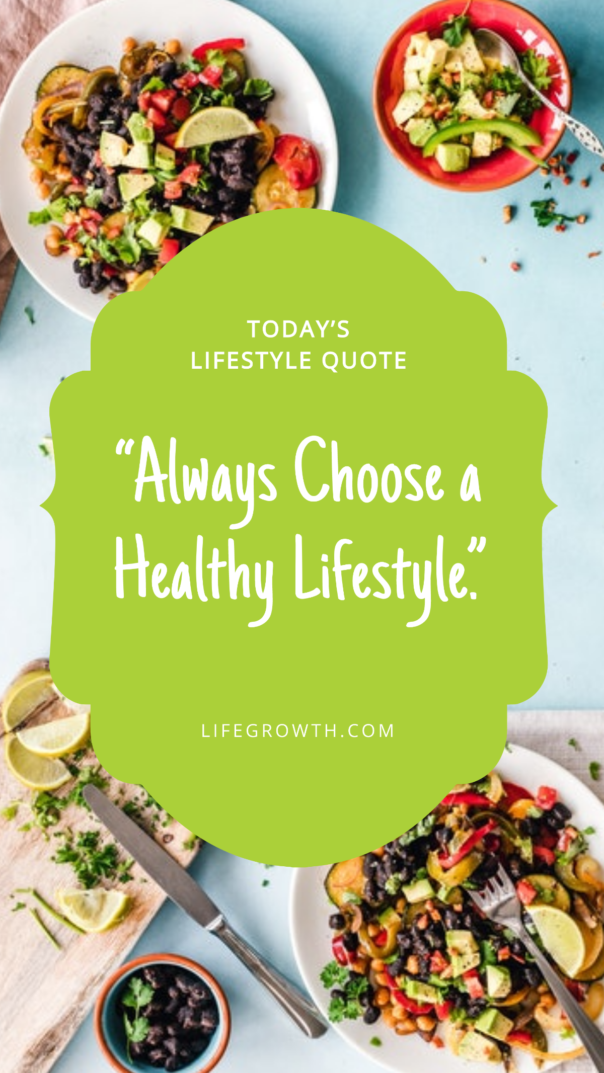 Free Lifestyle Quote Whatsapp Post Template