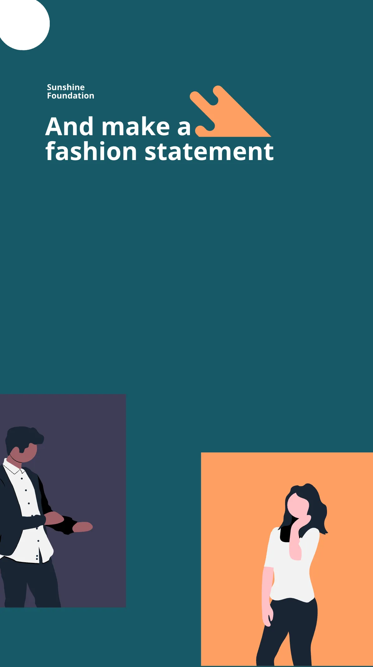 Free Charity Clothing Drive Instagram Story Template to Edit Online