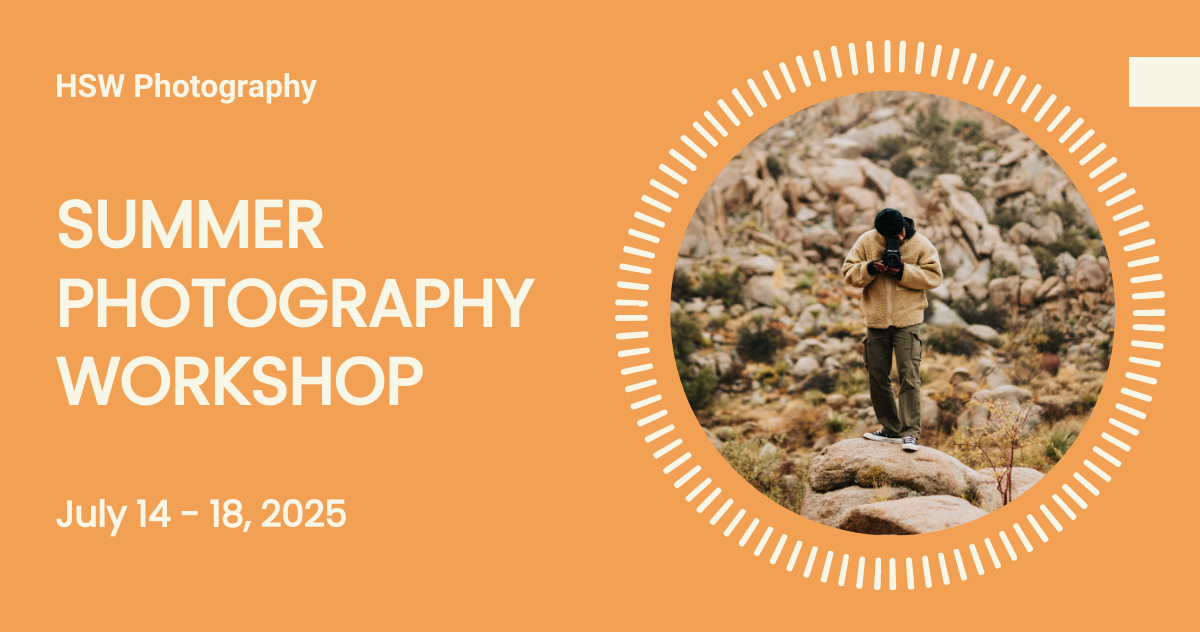 Photography Workshop Facebook Post Template