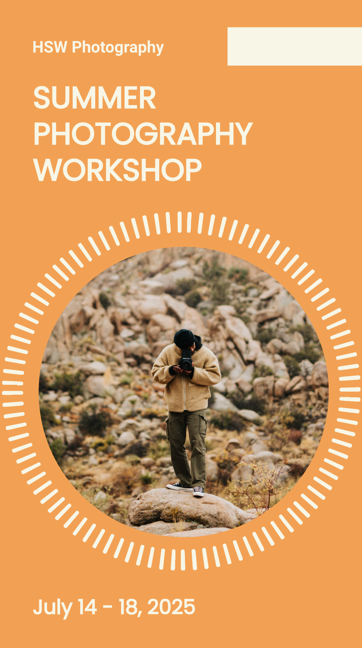 Photography Workshop Instagram Story Template