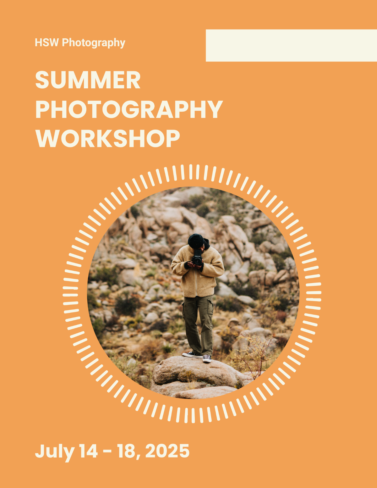 Photography Workshop Flyer Template - Edit Online & Download