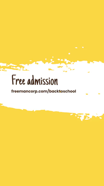 Free Back To School Expo Instagram Story Template to Edit Online