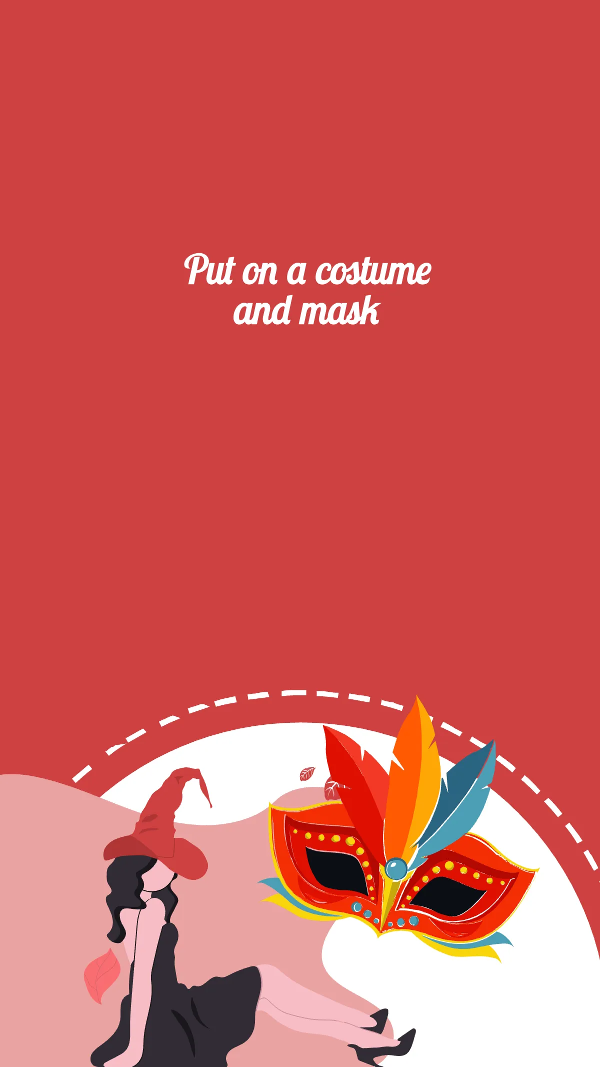 Free Mardi Grass Carnival Instagram Story Template to Edit Online