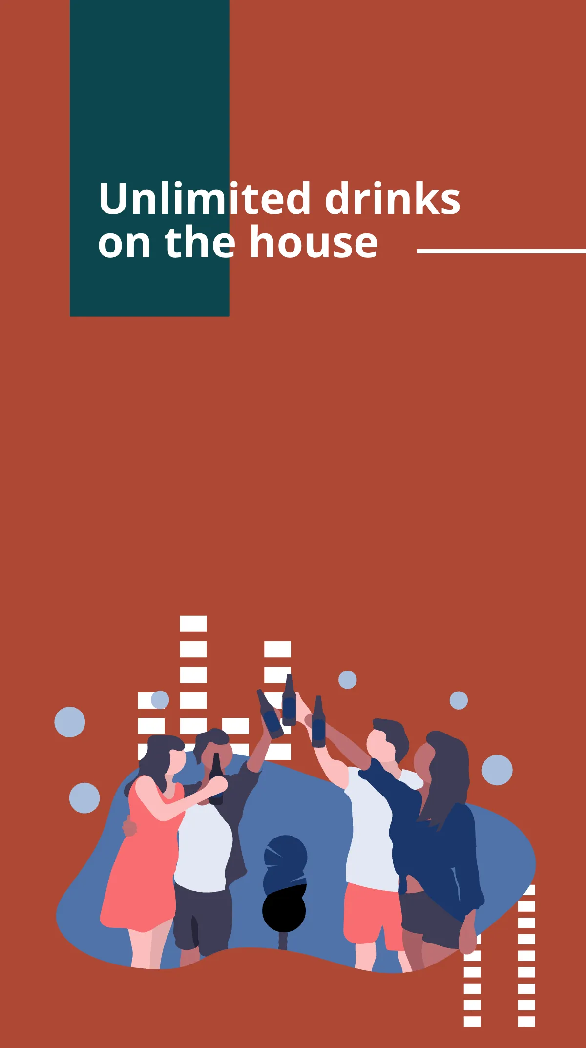 Free Electronic Music Party Instagram Story Template to Edit Online