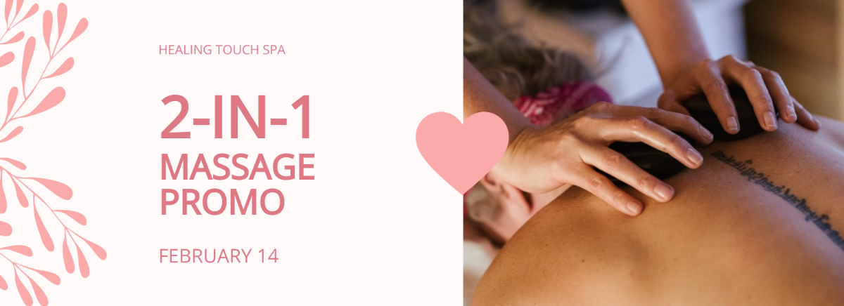 Valentines Day Massage Coupon Template