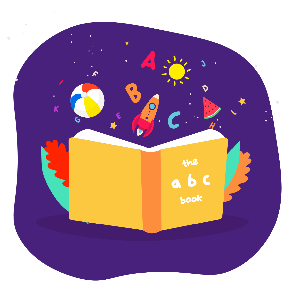 ABC Book Vector