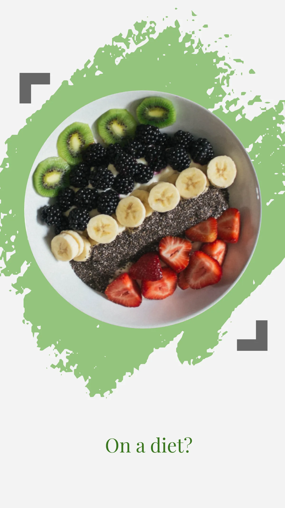 Free Healthy Food Instagram Story Template to Edit Online