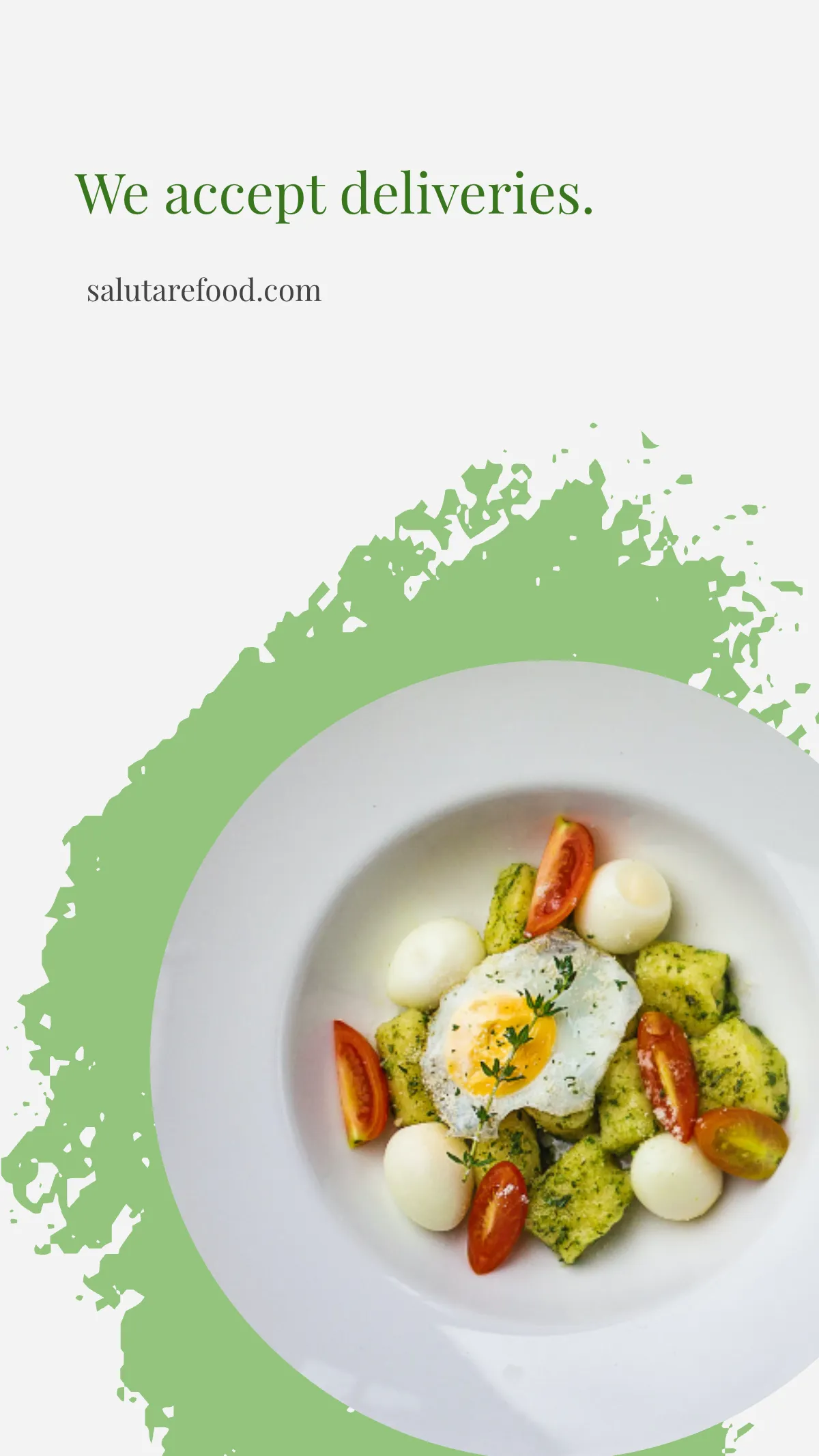 Free Healthy Food Instagram Story Template to Edit Online