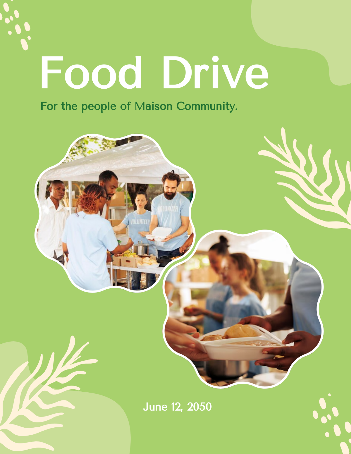 Food Drive Flyer Template - Edit Online & Download