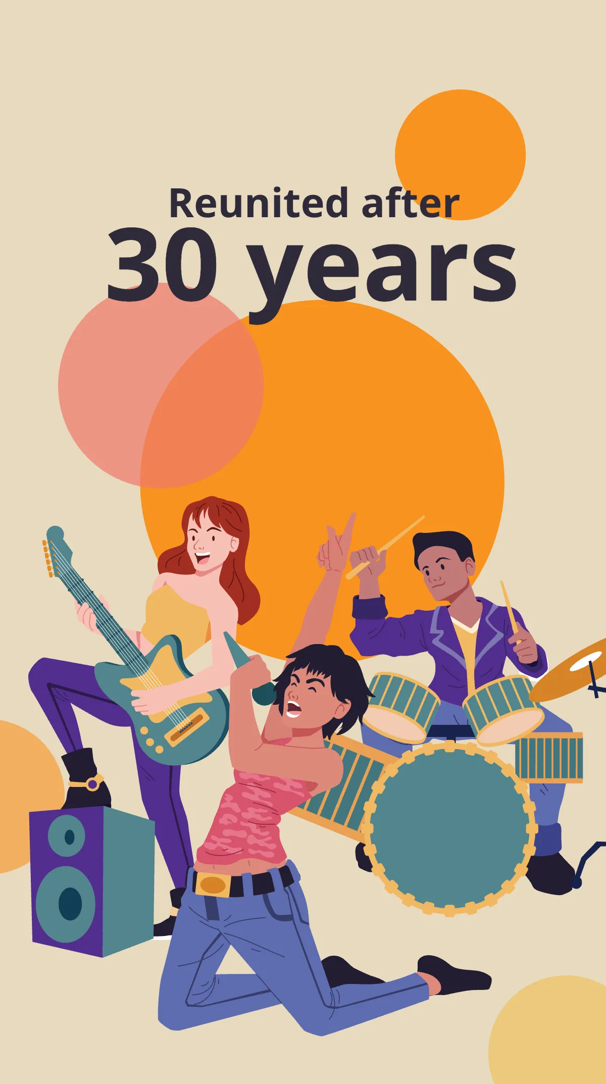 Free Vintage Concert Instagram Story Template to Edit Online