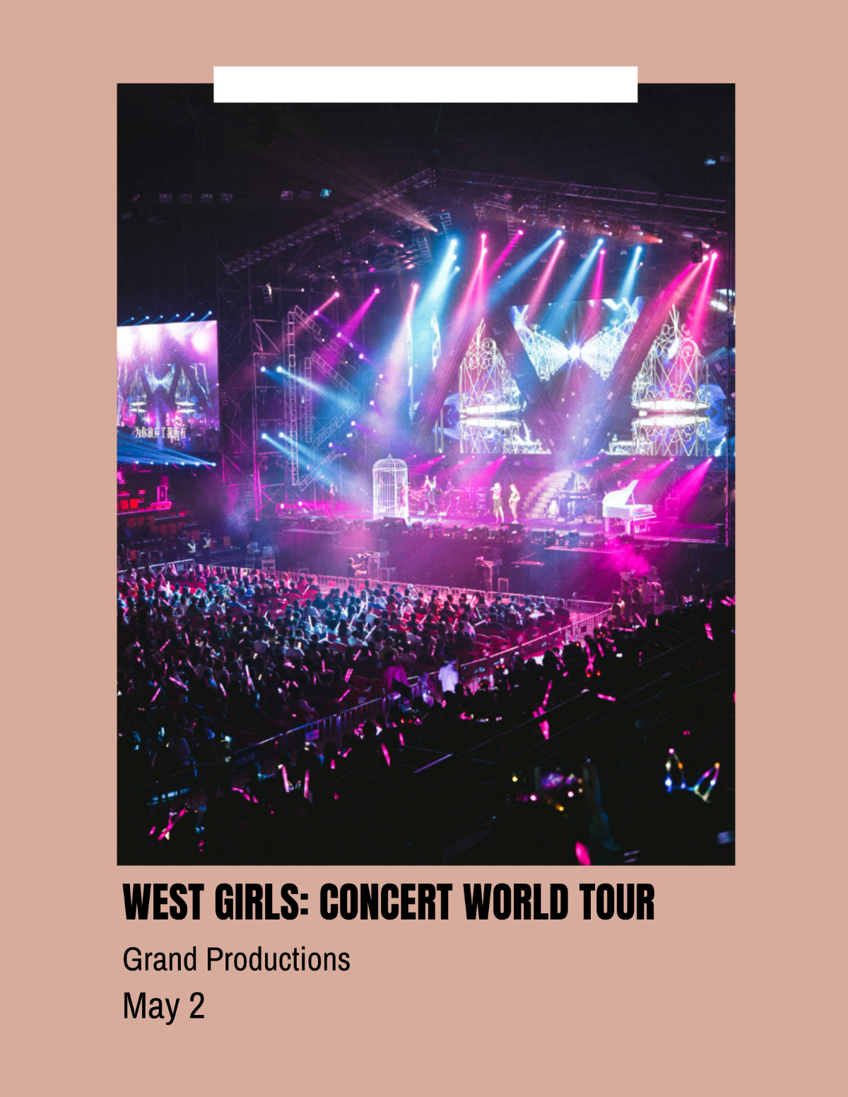 Concert Tour Flyer Template