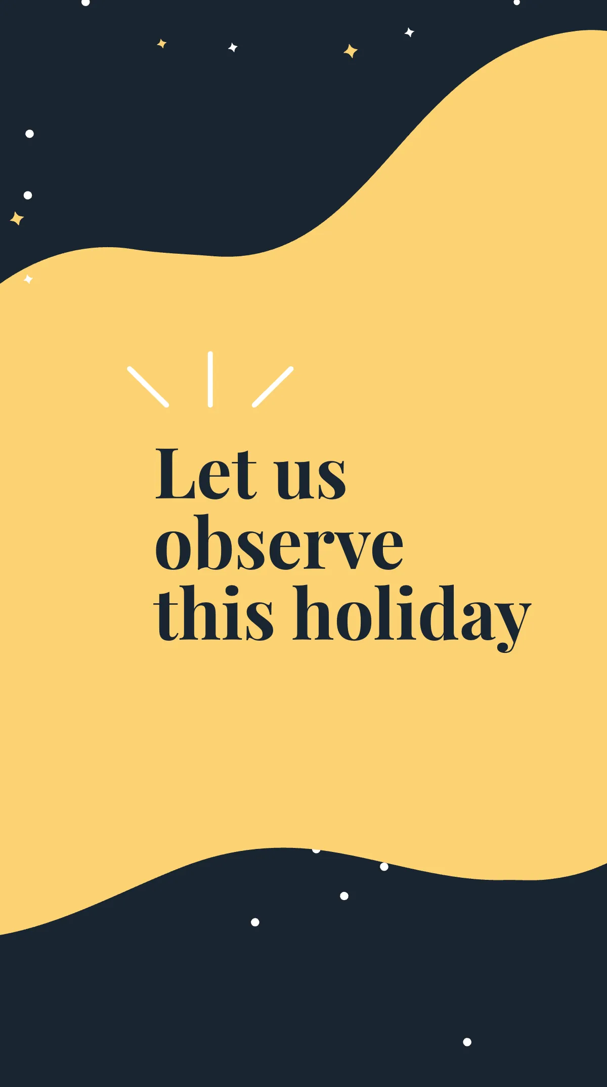 Free Epiphany Service Instagram Story Template to Edit Online