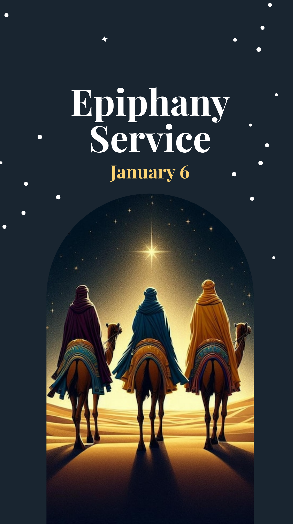 Epiphany Service Instagram Story Template