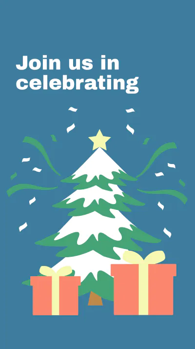 Free Orthodox Christmas Event Instagram Story Template to Edit Online