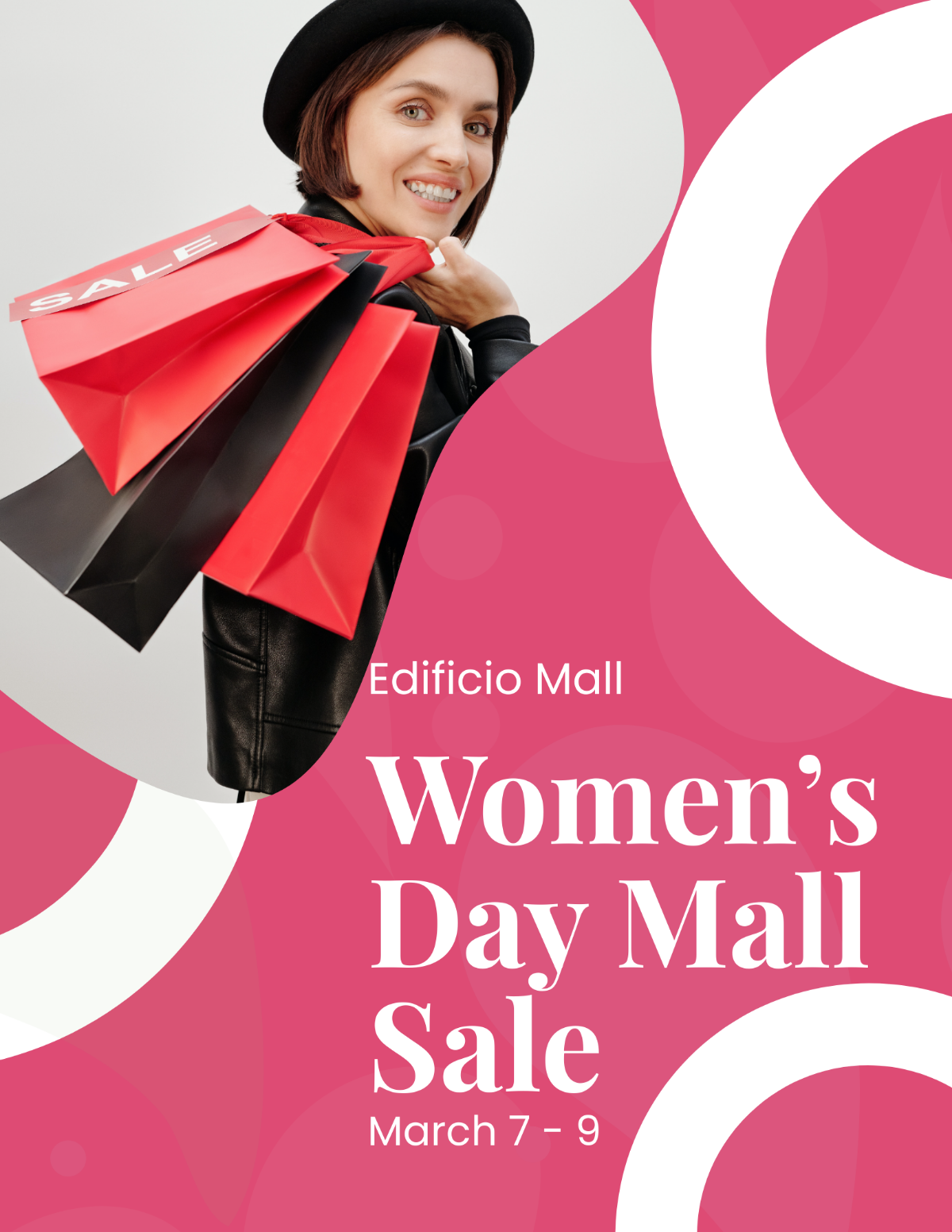 Women's Day Promotion Flyer Template