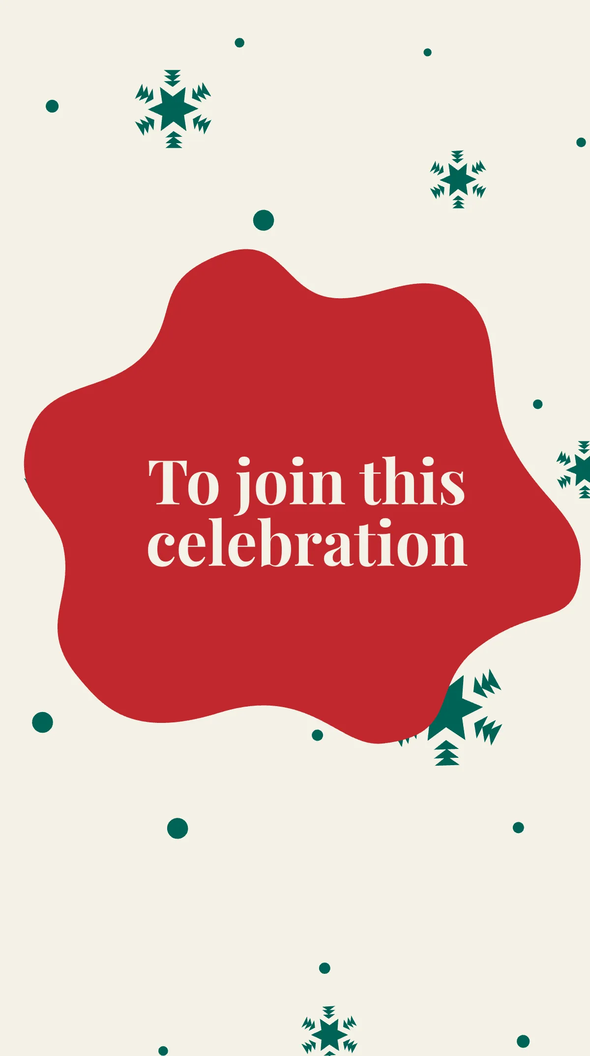 Free Merry Orthodox Christmas Instagram Story Template to Edit Online